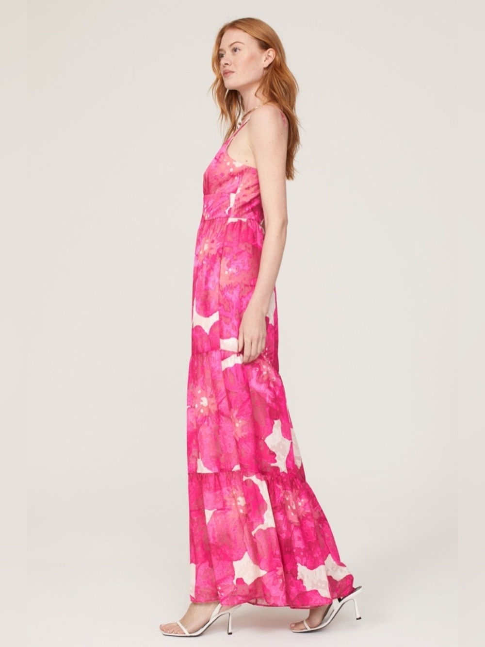 Slate & Willow Pink Floral Wide-Leg Jumpsuit - Picture 3 of 9